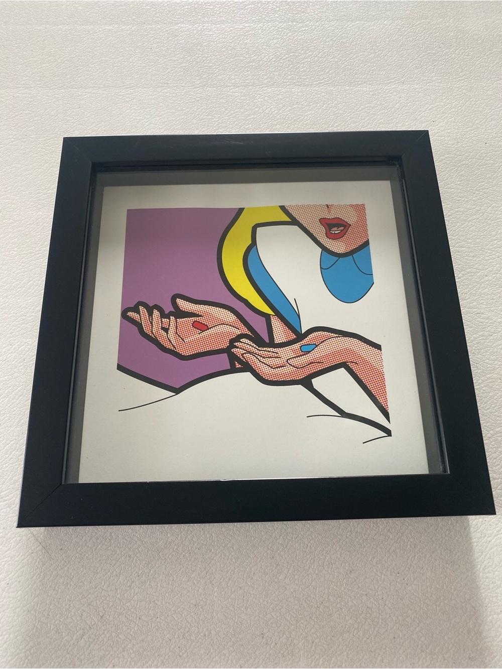 Alice Dilemna Pop Art Framed Print Greg Guillemin - Picture 5 of 6
